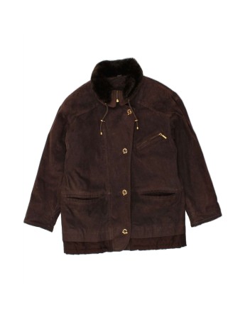 Vintage Overcoat EU 38 Medium In Brown