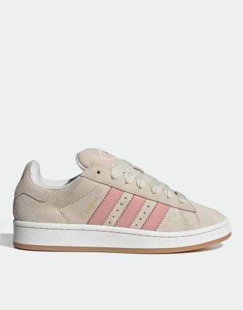 adidas Originals Campus 00s trainers in cream and pink