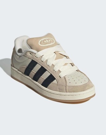 adidas Originals Campus 00s beta shoes in magic beige / active purple /