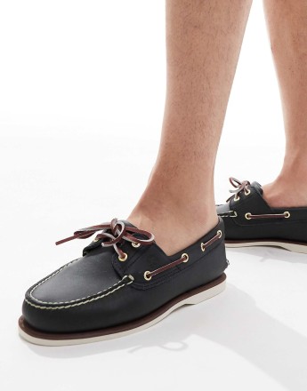 Timberland Classic boat shoe in blue