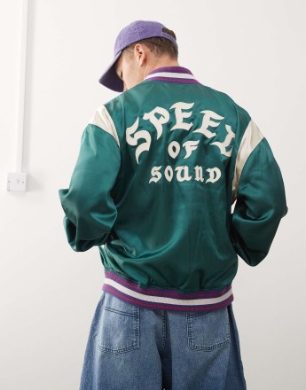 Deus Ex Machina memento mori jacket in emerald