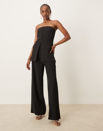 Finding Friday Wide leg trousers in black