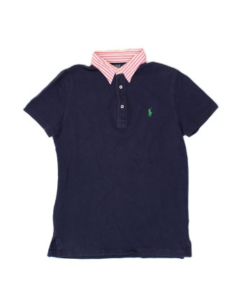 Vintage Ralph Lauren Polo Shirt Medium In Blue