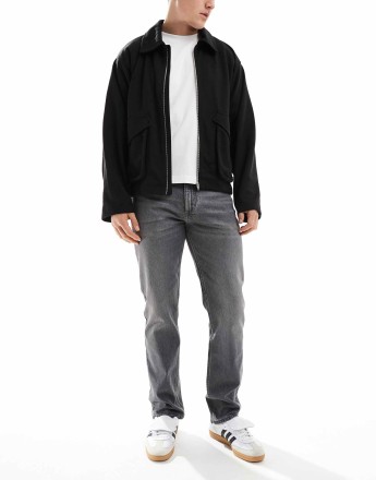 Lee West regular straight fit jeans in grey wash
