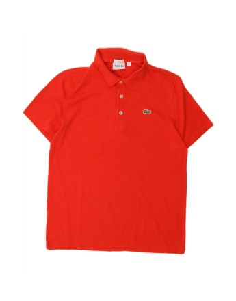 Vintage Lacoste Slim Fit Polo Shirt Size 6 XL In Red