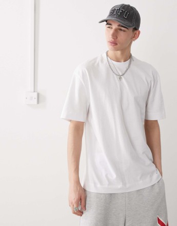 COLLUSION t-shirt in white
