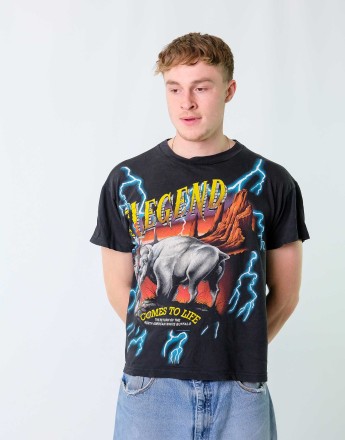 Vintage Legend L T-Shirt Black
