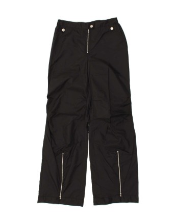 Vintage Size W30 L30 Wide Leg Casual Trousers in Black