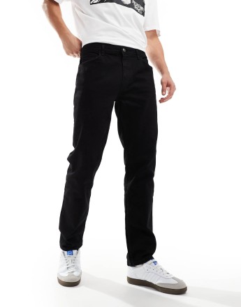 Hera relaxed denim jean in black