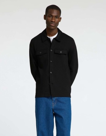 Selected Homme Overshirt in black