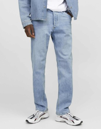 Jack & Jones Relaxed fit jeans in blue denim