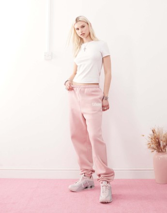 COLLUSION branded cuffed jogger co-ord
