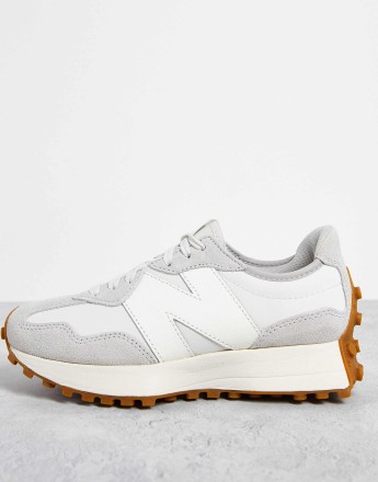 New Balance 327 sneakers in grey suede - GREY