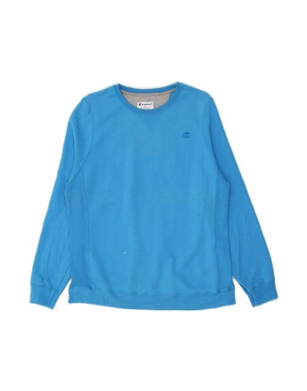 Vintage Champion Sweatshirt Jumper UK 18 XL In Blue