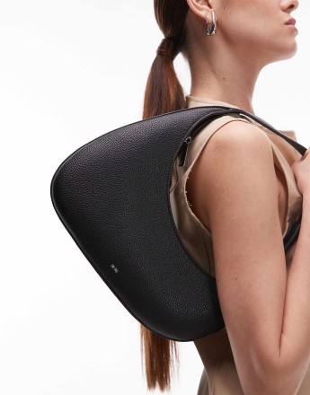 JW PEI Harlee asymmetric  shoulder bag in black