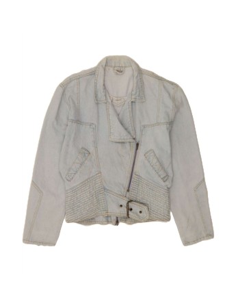 Vintage Denim Jacket EU 42 Large In Blue