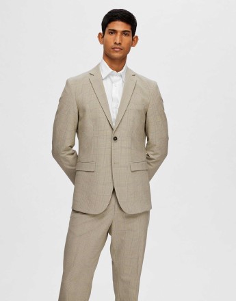 Selected Homme Blazer in sand