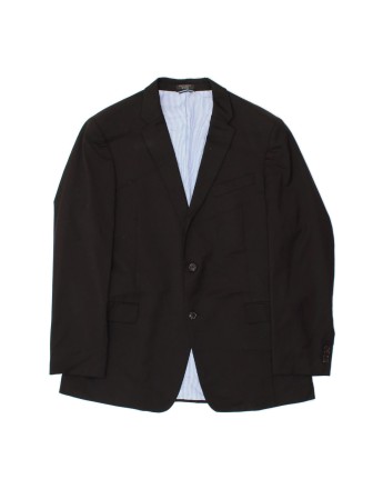 Vintage Tommy Hilfiger 2 Button Blazer Jacket UK 40 Large In Blue Wool