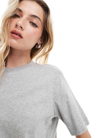 & Other Stories relaxed short sleeve t-shirt in grey