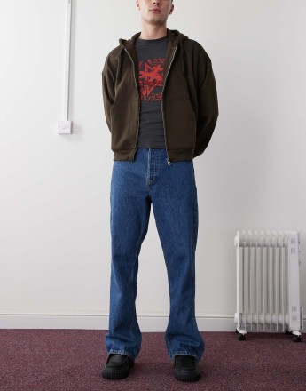 Dr Denim Kit regular fit bootcut leg in mid retro wash
