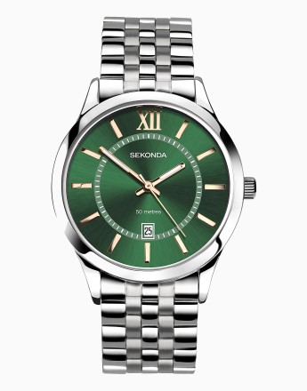 Sekonda Classic men’s 40mm williams watch in silver
