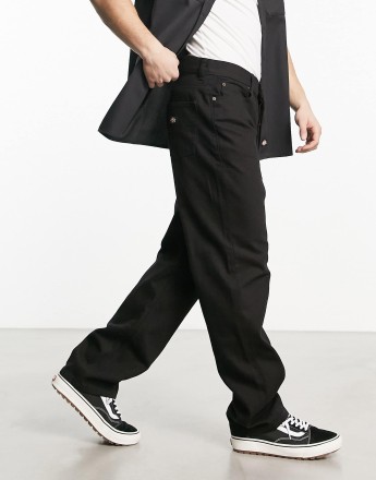 Dickies thomasville relaxed fit denim jeans in black