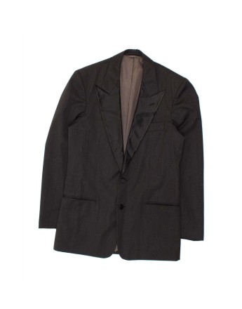 Vintage 2 Button Blazer Jacket UK 36 Small In Grey