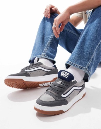 Vans Hylane trainers in grey/blue