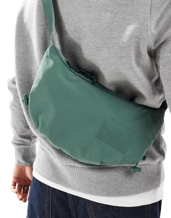 The North Face Never Stop cross body bag in green