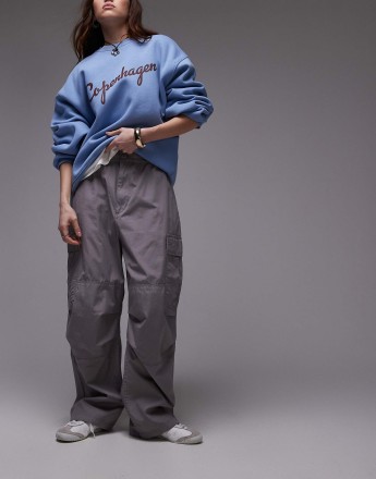 Carhartt WIP Jet cargo trousers in grey