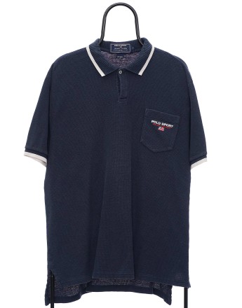 Vintage Polo Ralph Lauren size L polo shirt in navy