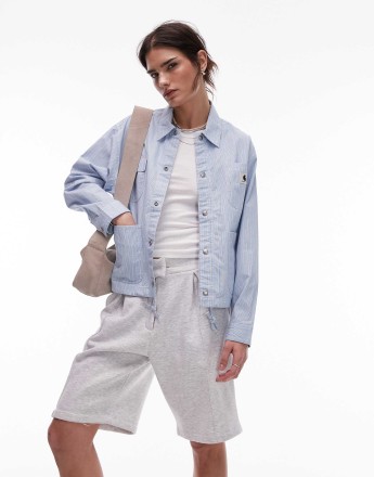 Carhartt WIP Nota jacket in light blue